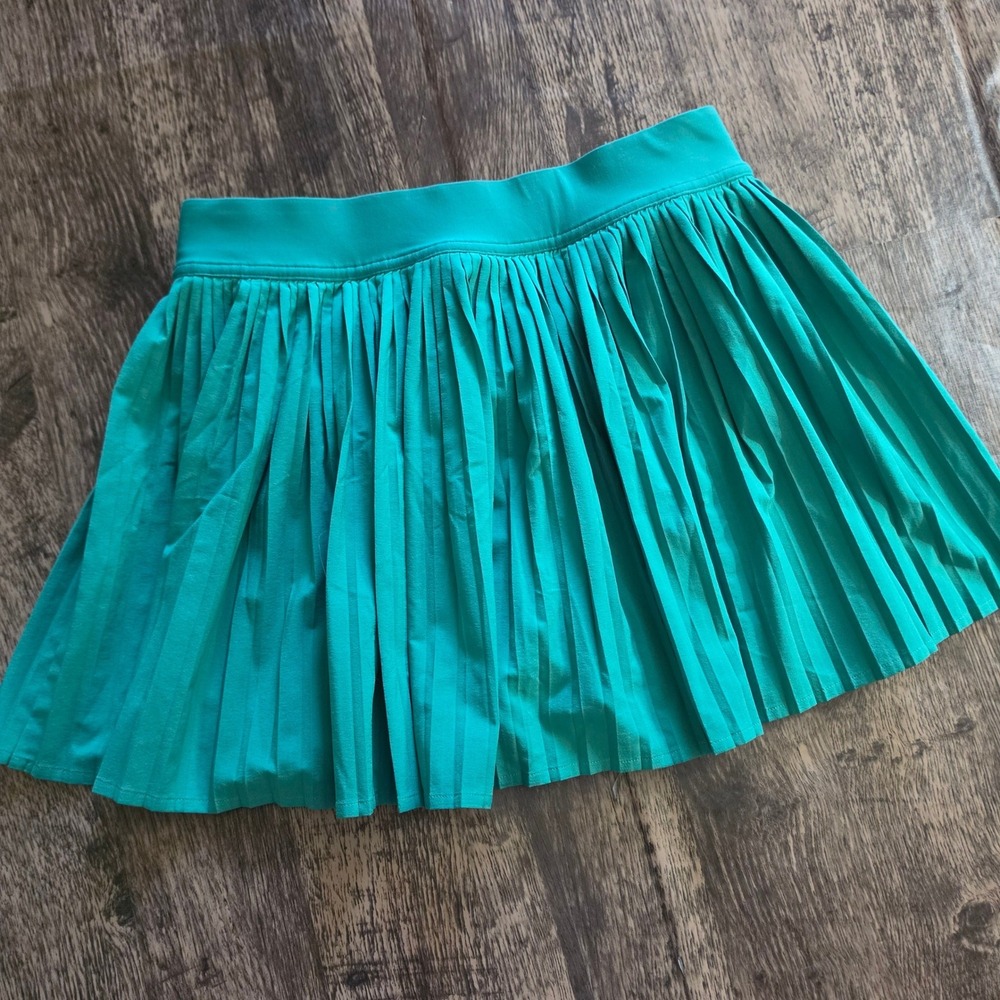 LULULEMON Pleated Tennis Golf Skort Womens 6 Teal Green Activewear - Picture 2 of 7